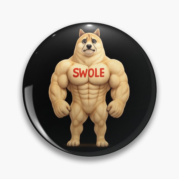 Item preview, Swole Doge designed and sold by The Art by Rossouw.