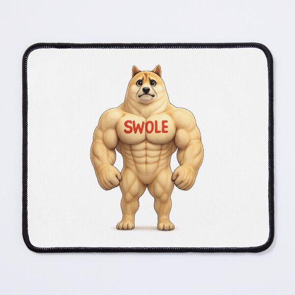 Item preview, Swole Doge designed and sold by The Art by Rossouw.
