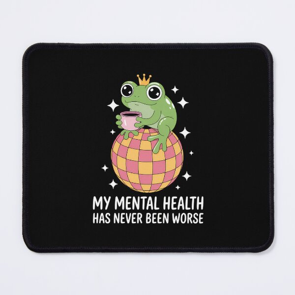Item preview, Funny Frog Mental Health Awareness designed and sold by lilensgavadur.