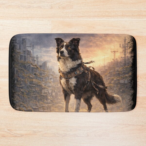 Item preview, Gemini Dog Zodiac Art – Always Watching Survivor Illustration designed and sold by TroyTheTerrific.