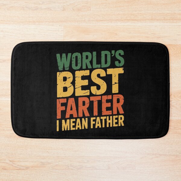 Item preview, World’s Best Farter Funny Dad Quote Vintage Typography designed and sold by flagylART.