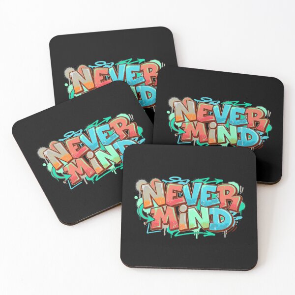 Item preview, Never Mind | Hip Hop Street Style Graphic T-Shirt designed and sold by typoinspired.