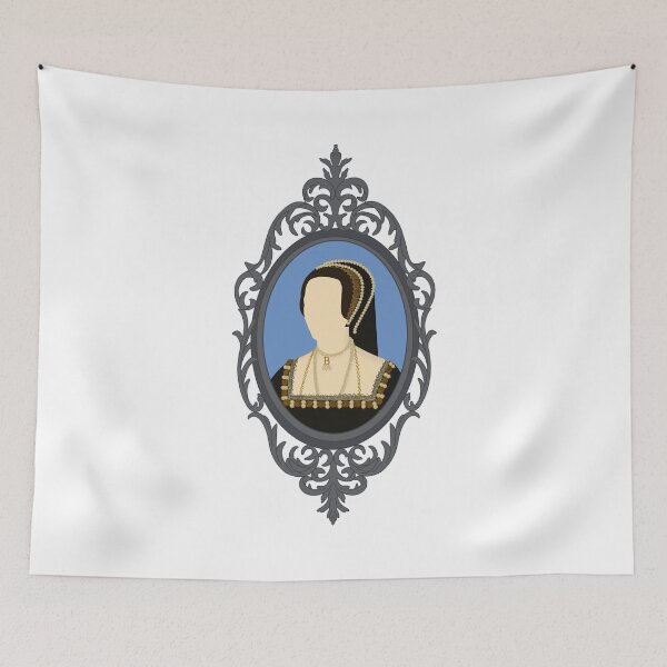 Item preview, Queen Tudor Anne Boleyn Silver Frame designed and sold by FreeOrca.