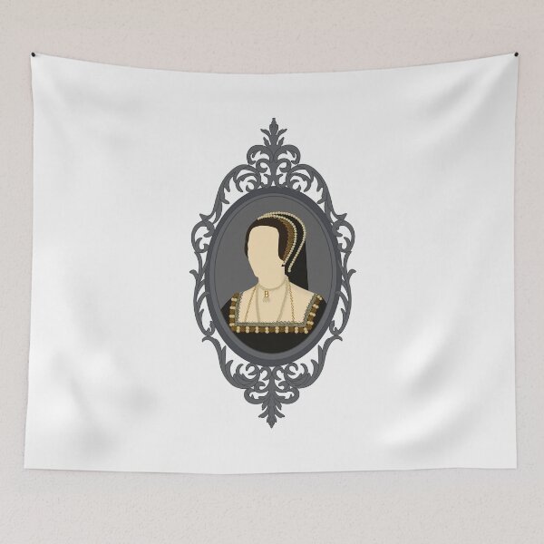Item preview, Queen Tudor Anne Boleyn Silver Frame designed and sold by FreeOrca.