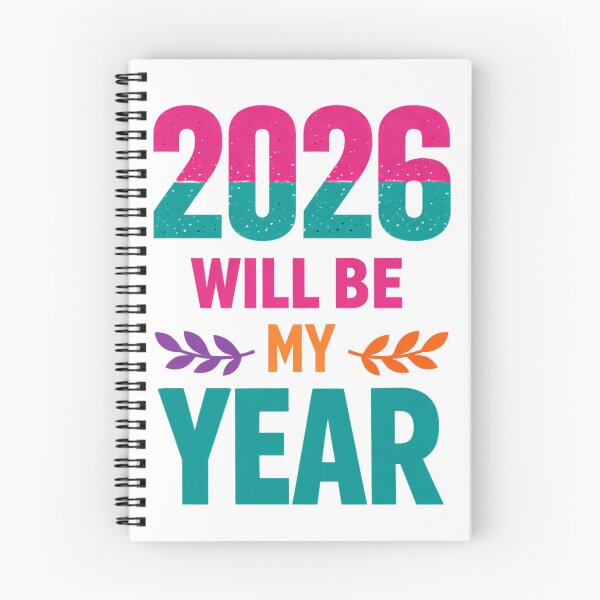 Item preview, 2026 Will Be My Year – Motivational Typography Quote Design designed and sold by Shop AR10.