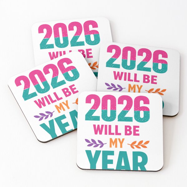 Item preview, 2026 Will Be My Year – Motivational Typography Quote Design designed and sold by Shop AR10.