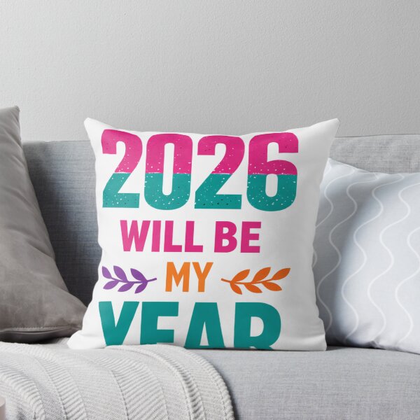 Item preview, 2026 Will Be My Year – Motivational Typography Quote Design designed and sold by aymanraji.