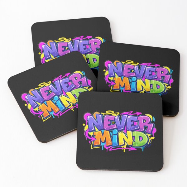 Item preview, Never Mind | Street Style Graffiti Typography T-Shirt designed and sold by typoinspired.