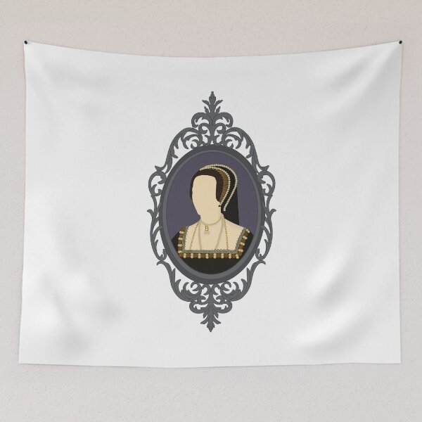 Item preview, Queen Tudor Anne Boleyn Silver Frame designed and sold by FreeOrca.