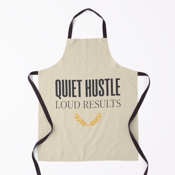 Item preview, Quiet Hustle — Loud Results (Motivation / Hustle Quote) designed and sold by Afridi Art House.