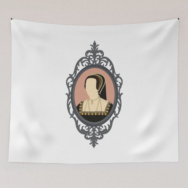 Item preview, Queen Tudor Anne Boleyn Silver Frame designed and sold by FreeOrca.
