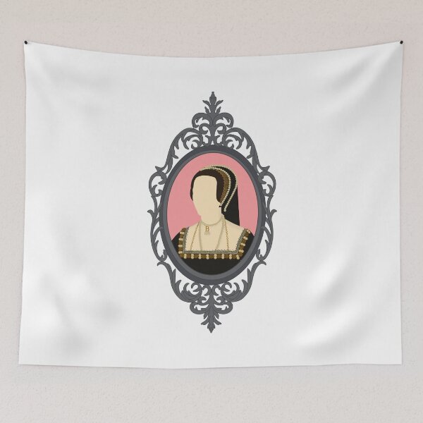 Item preview, Queen Tudor Anne Boleyn Silver Frame designed and sold by FreeOrca.
