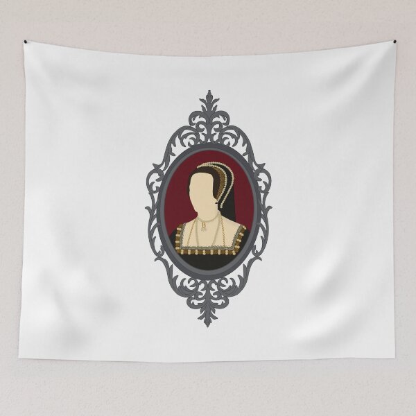 Item preview, Queen Tudor Anne Boleyn Silver Frame designed and sold by FreeOrca.