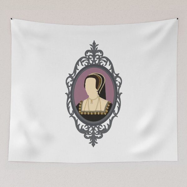 Item preview, Queen Tudor Anne Boleyn Silver Frame designed and sold by FreeOrca.