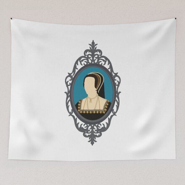 Item preview, Queen Tudor Anne Boleyn Silver Frame designed and sold by FreeOrca.