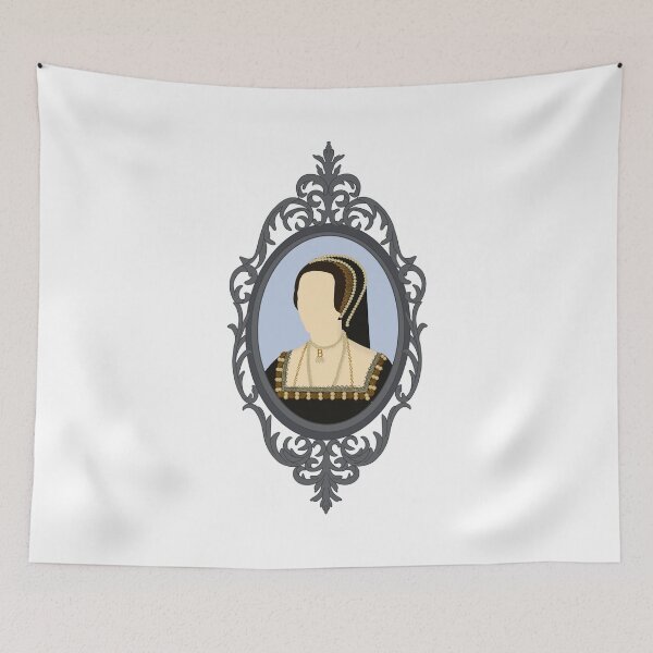 Item preview, Queen Tudor Anne Boleyn Silver Frame designed and sold by FreeOrca.