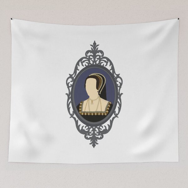 Item preview, Queen Tudor Anne Boleyn Silver Frame designed and sold by FreeOrca.