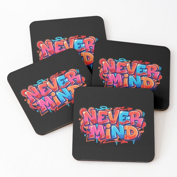 Item preview, Never Mind | Street Style Graffiti Typography T-Shirt designed and sold by typoinspired.