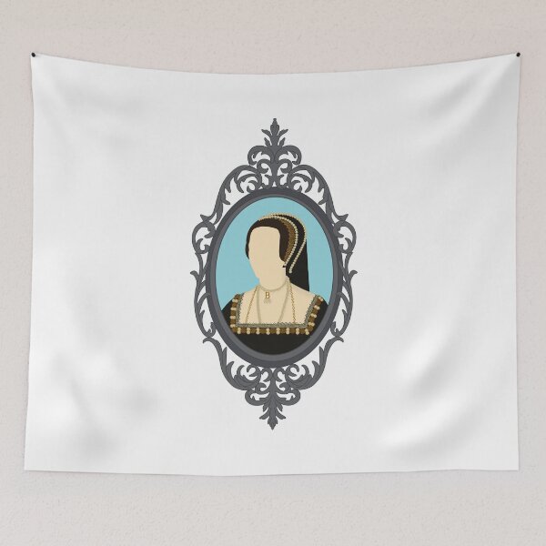 Item preview, Queen Tudor Anne Boleyn Silver Frame designed and sold by FreeOrca.