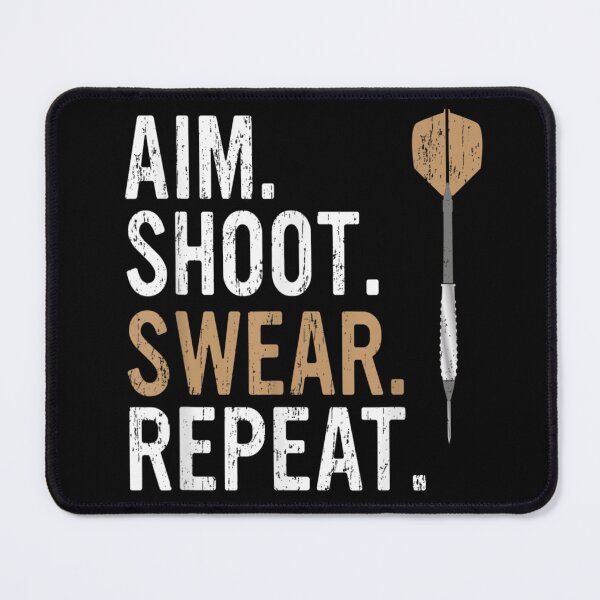 Item preview, Motivational Shooting Sports Quote With Dart Graphic Design designed and sold by AnsadoWinu.