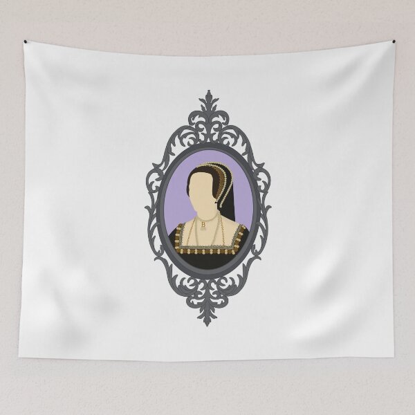 Item preview, Queen Tudor Anne Boleyn Silver Frame designed and sold by FreeOrca.