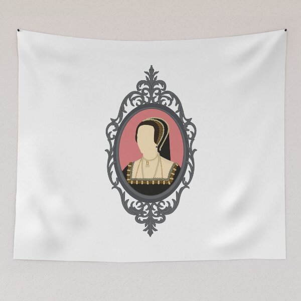 Item preview, Queen Tudor Anne Boleyn Silver Frame designed and sold by FreeOrca.