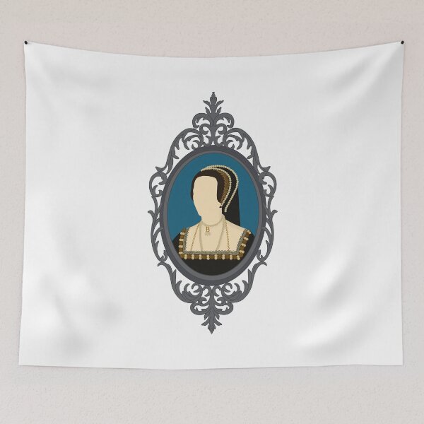Item preview, Queen Tudor Anne Boleyn Silver Frame designed and sold by FreeOrca.