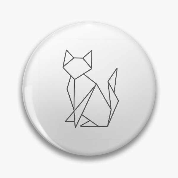 Item preview, Origami Cat Outline designed and sold by Le Grand Requin.