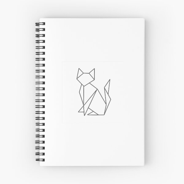 Item preview, Origami Cat Outline designed and sold by Le Grand Requin.