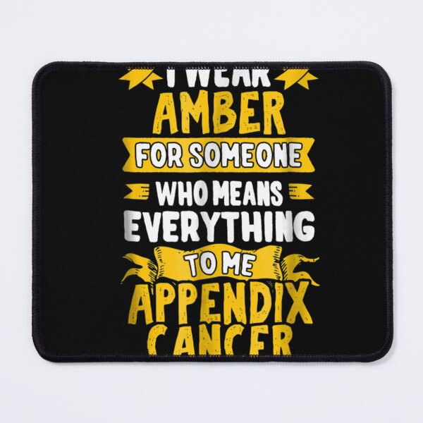 Item preview, I Wear Amber For Someone Meaning Everything Awareness Design designed and sold by AnsadoWinu.