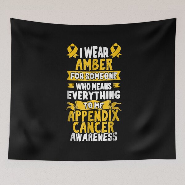 Item preview, I Wear Amber For Someone Meaning Everything Awareness Design designed and sold by AnsadoWinu.