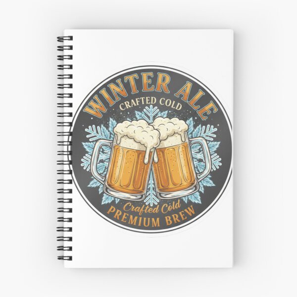 Item preview, Retro Winter Craft Beer Premium Gift – Reloaded Edition designed and sold by Imaginarium of Chaos falcon88 .