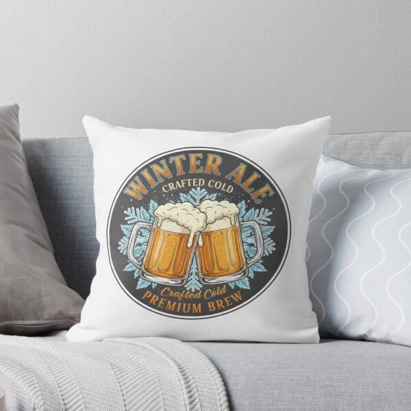 Item preview, Retro Winter Craft Beer Premium Gift – Reloaded Edition designed and sold by Imaginarium of Chaos falcon88 .