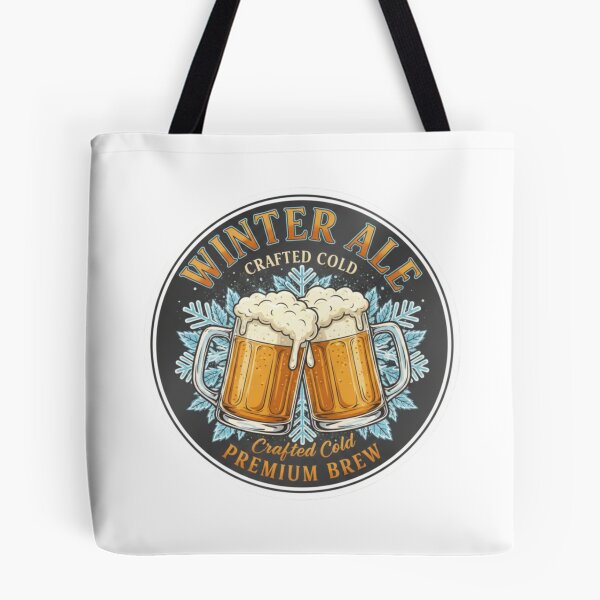 Item preview, Retro Winter Craft Beer Premium Gift – Reloaded Edition designed and sold by Imaginarium of Chaos falcon88 .
