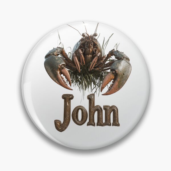Item preview, John Cancer – Crab Zodiac Name Fantasy Art Design designed and sold by AlexLineArt.