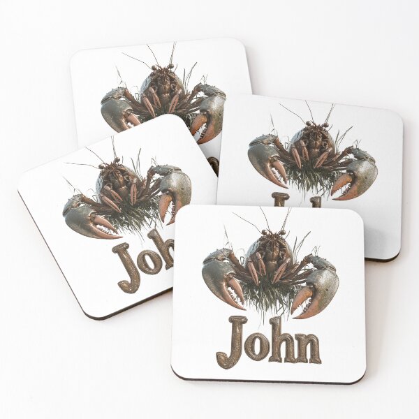 Item preview, John Cancer – Crab Zodiac Name Fantasy Art Design designed and sold by AlexLineArt.