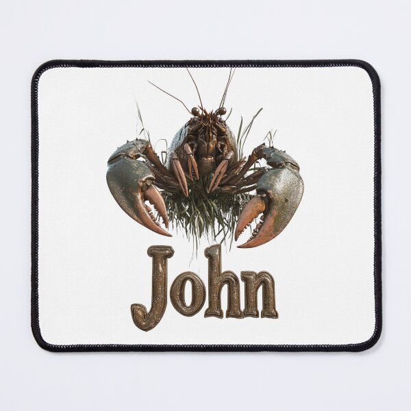 Item preview, John Cancer – Crab Zodiac Name Fantasy Art Design designed and sold by AlexLineArt.