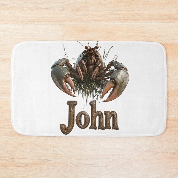 Item preview, John Cancer – Crab Zodiac Name Fantasy Art Design designed and sold by AlexLineArt.
