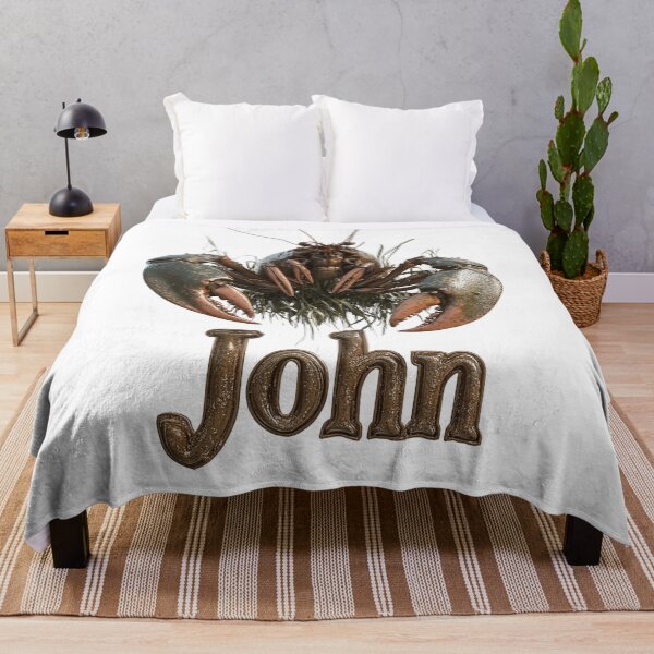 Item preview, John Cancer – Crab Zodiac Name Fantasy Art Design designed and sold by AlexLineArt.