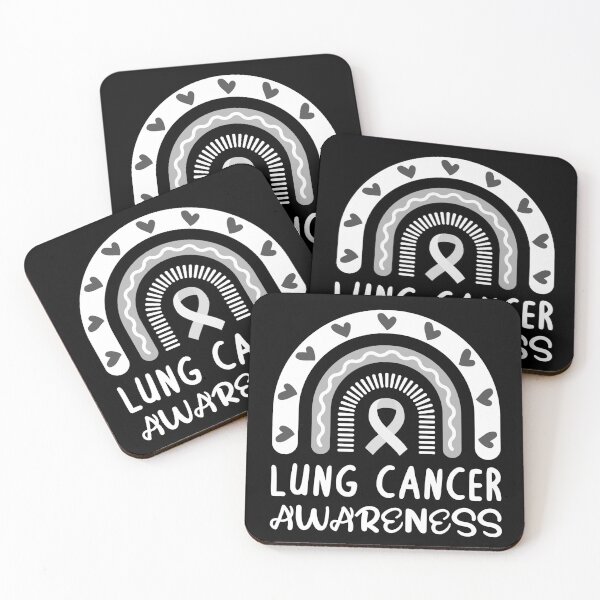 Item preview, Lung Cancer Awareness Rainbow designed and sold by TashaVector.