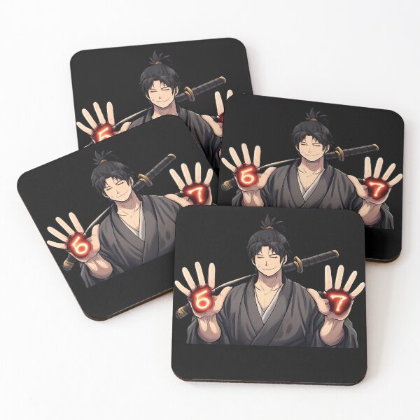 Item preview, 6 7 Meme – Anime Samurai Design designed and sold by TokyoCraft.