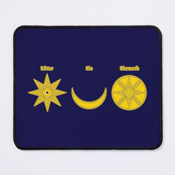 Item preview, Three Sky Gods: Ishtar, Sin, Shamash designed and sold by PuzzlingStuff.