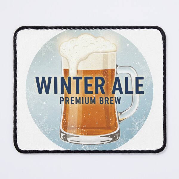 Item preview, Minimal Winter Beer Premium Gift – Reloaded Edition designed and sold by Imaginarium of Chaos falcon88 .