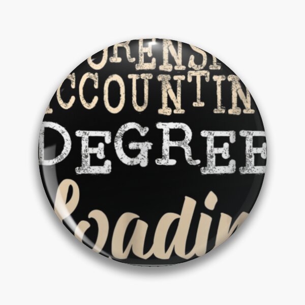 Item preview, Forensic Accounting Degree Loading Funny Career Humor Design designed and sold by RannaHile.