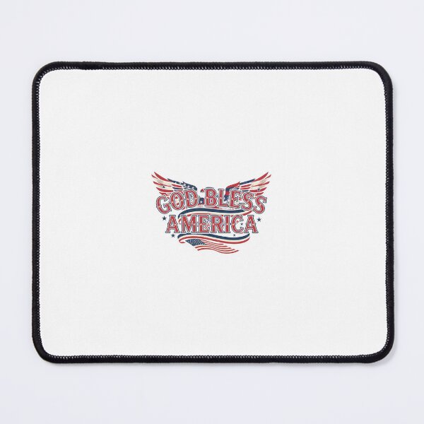 Item preview, God Bless America Logo designed and sold by GlimmerXP.