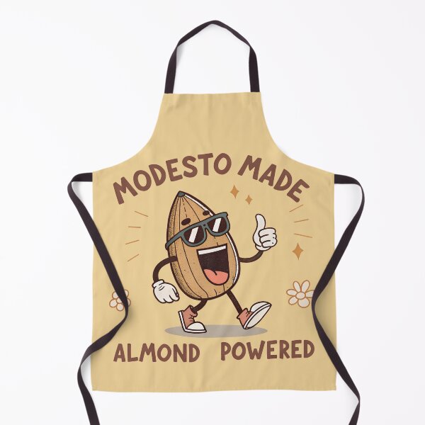 Item preview, Modesto Made Almond Powered – Funny California Farm Cartoon Design designed and sold by VividOrganica.