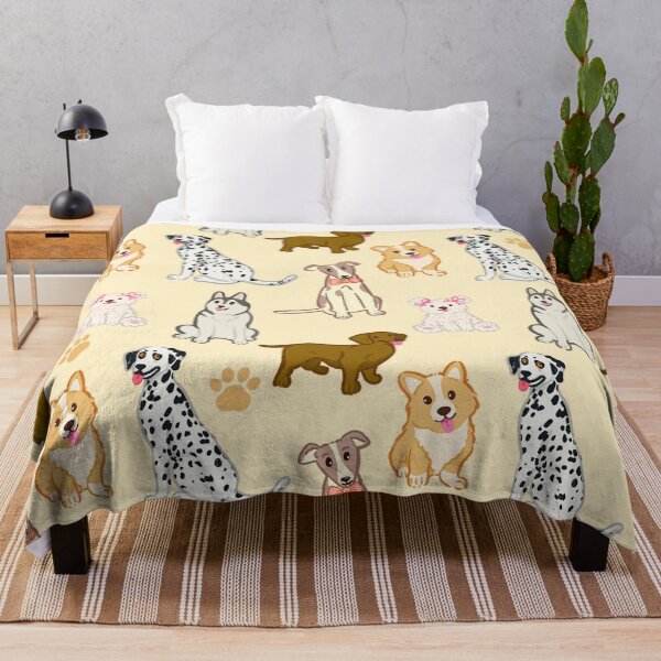 Item preview, Cute Cartoon Dogs Seamless Pattern Design designed and sold by tarzbol.