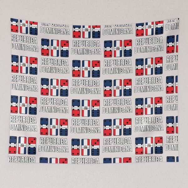 Item preview,  Dominican Republic Flag With Republica Dominicana Dominoes 809 Calling DR designed and sold by erozzz.