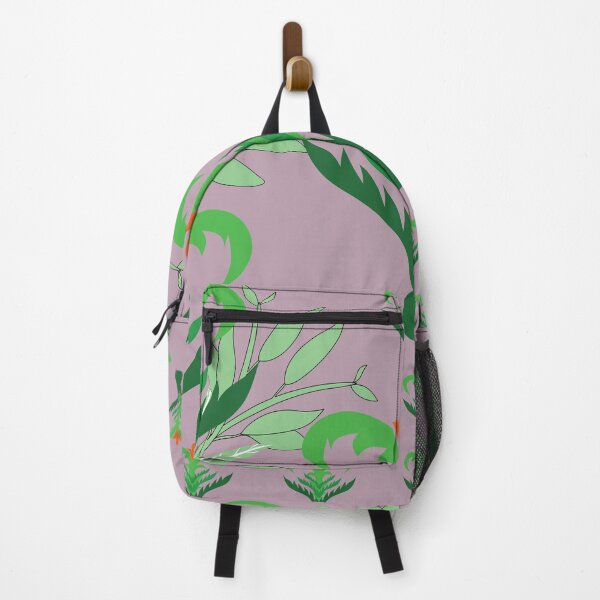 Item preview, Tropical Night Bloom – Botanical Pattern in Pinkish gray designed and sold by OIL Pattern Design .
