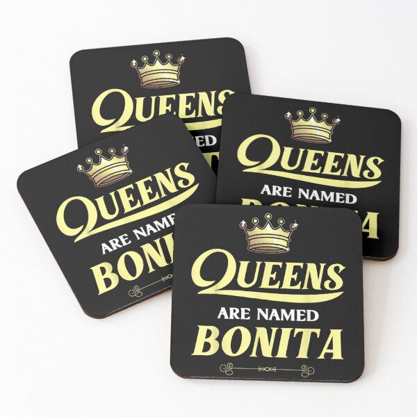 Item preview, Queens Are Named Bonita Crown Feminine Power Typography designed and sold by StanaLuis.